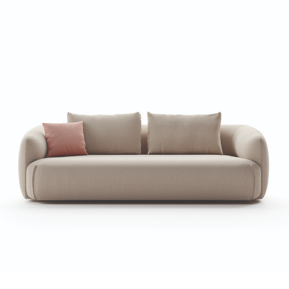 Curved Back 2-Seater Sofa | Oroa.com