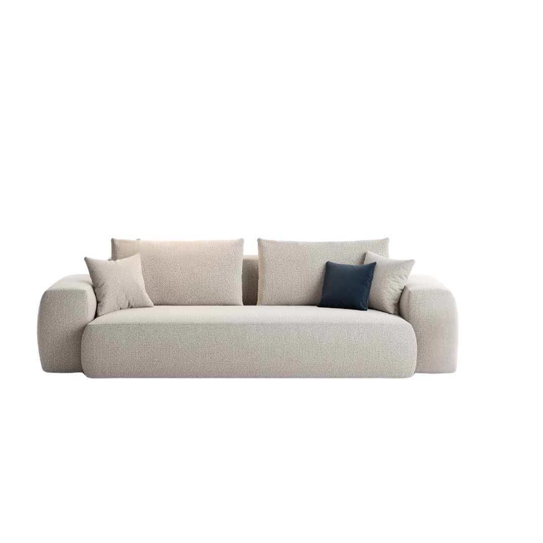 Cotton Lined 2-Seater Sofa | Oroa.com
