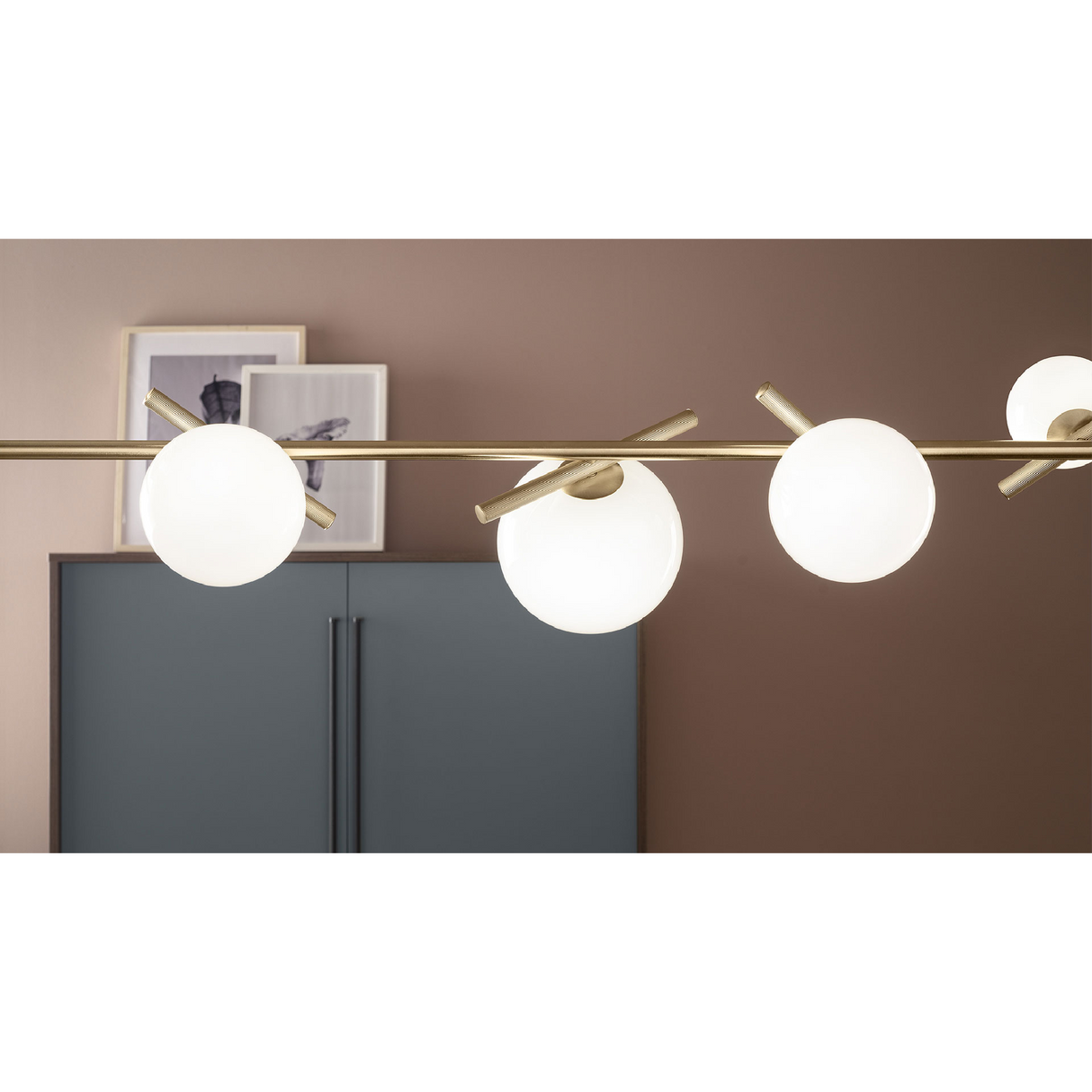 6-Glass Orbs Hanging Lamp | Oroa.com
