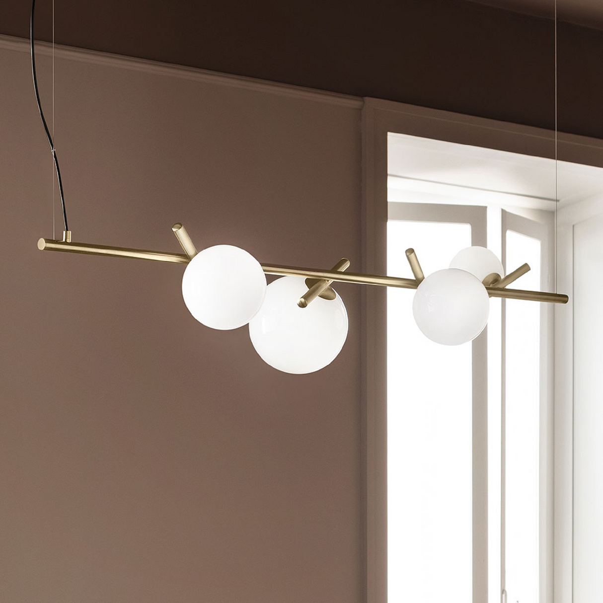6-Glass Orbs Hanging Lamp | Oroa.com