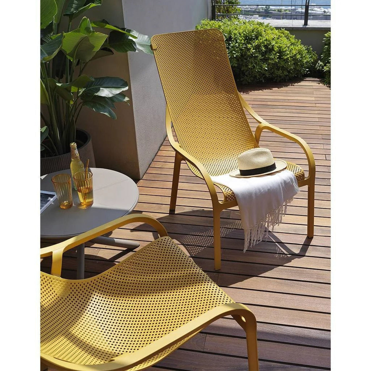 Perforated Outdoor Lounge Chair | Oroa.com