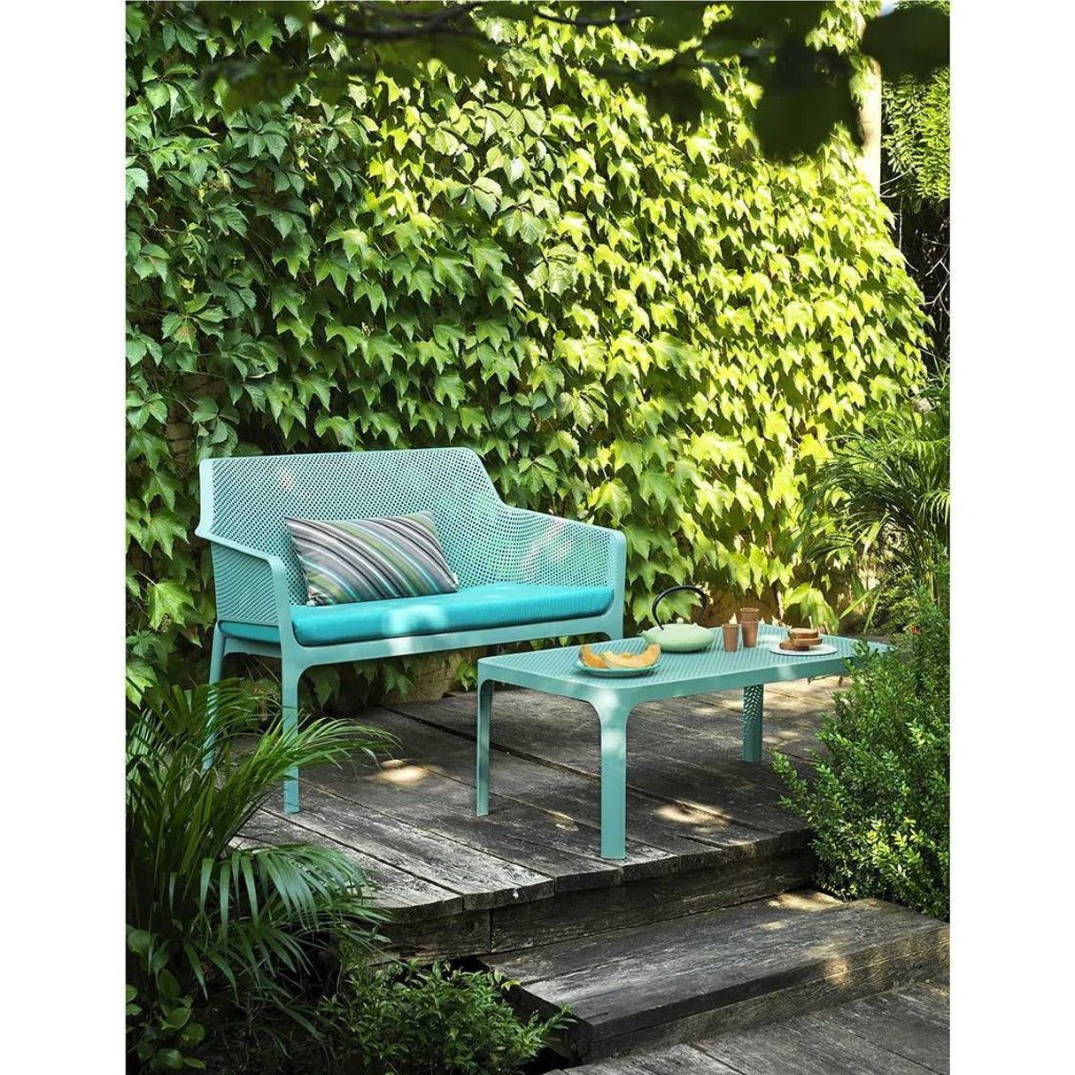 Outdoor Perforated Rectangular Coffee Table | Oroa.com
