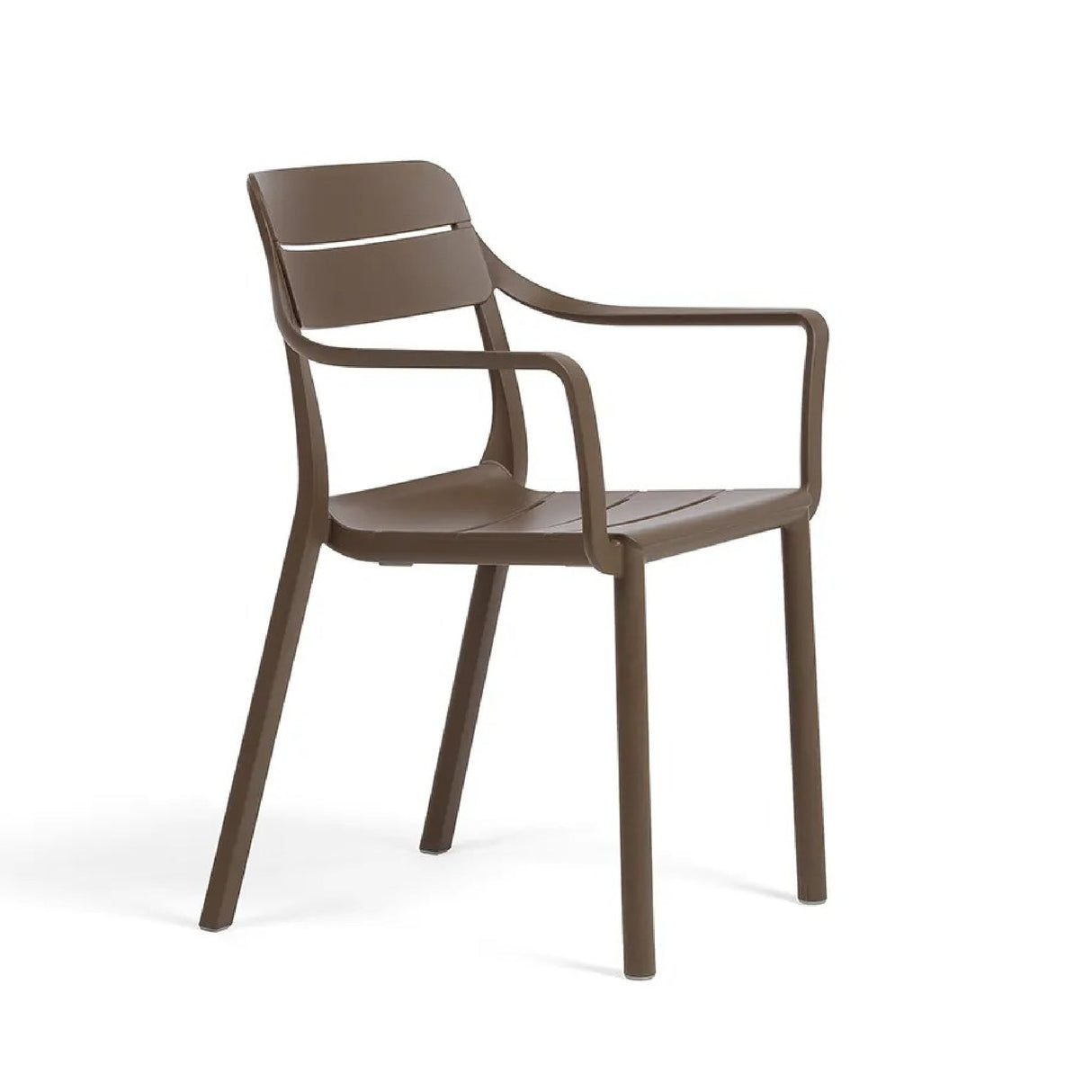 Fiberglass Outdoor Monobloc Dining Armchair | Oroa.com