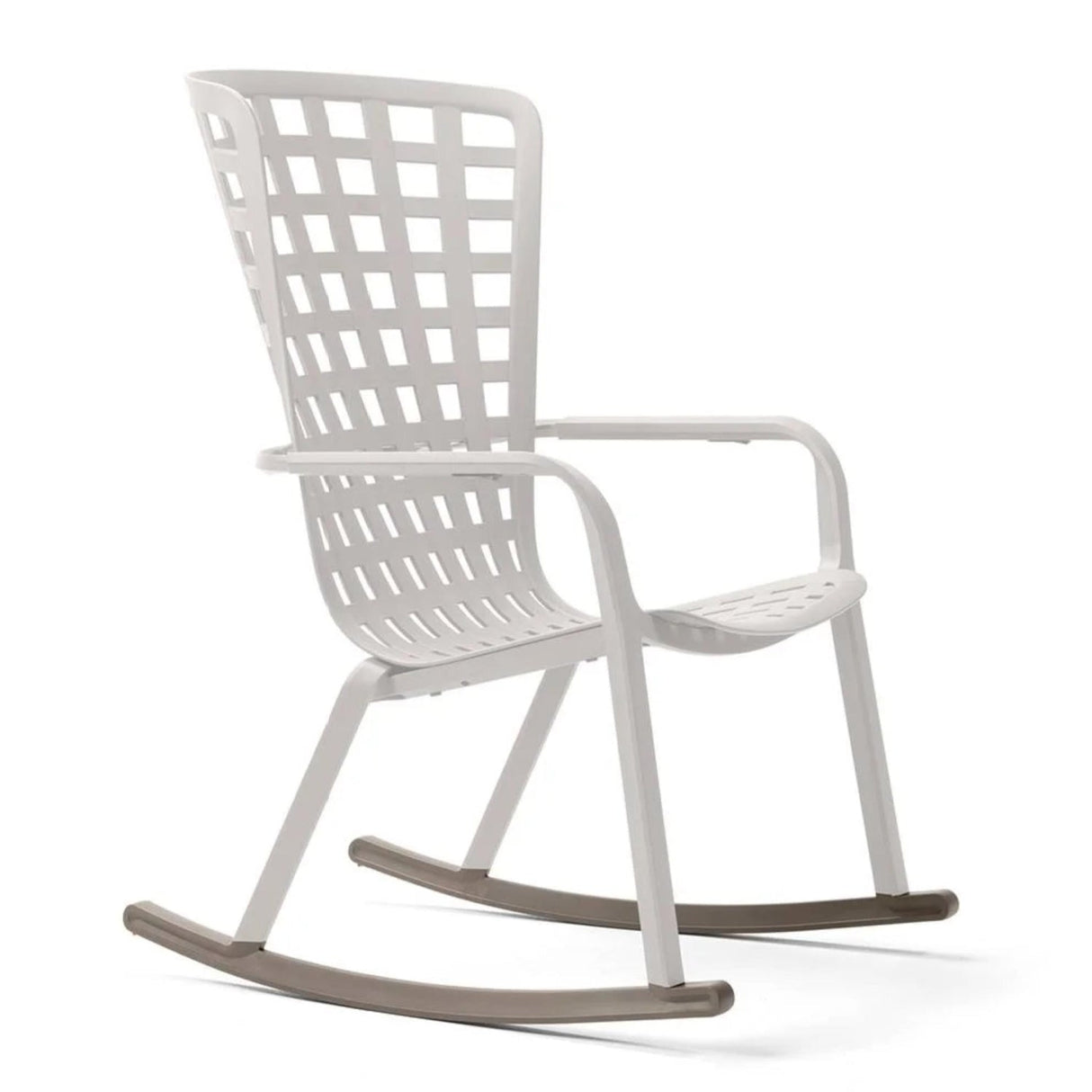 Square Perforated Reclining Outdoor Armchair | Oroa.com