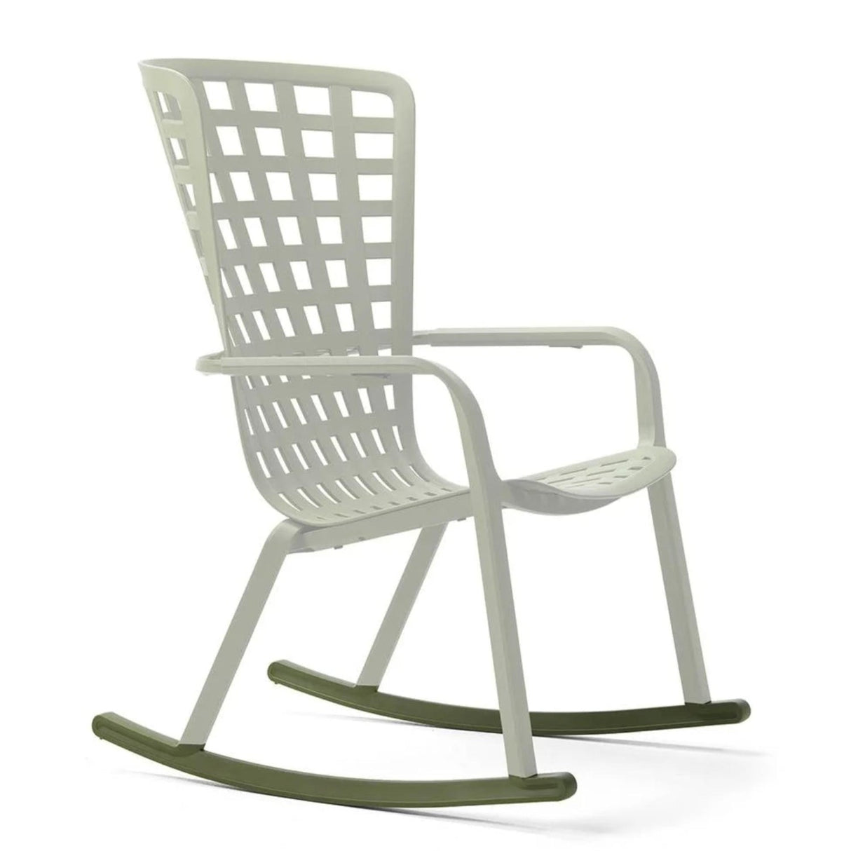 Square Perforated Reclining Outdoor Armchair | Oroa.com