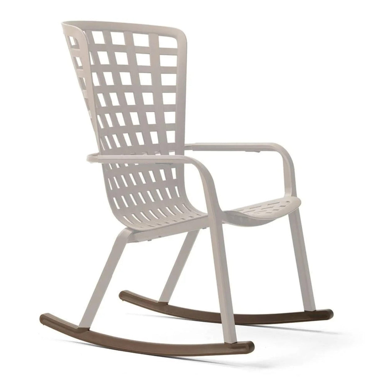 Square Perforated Reclining Outdoor Armchair | Oroa.com