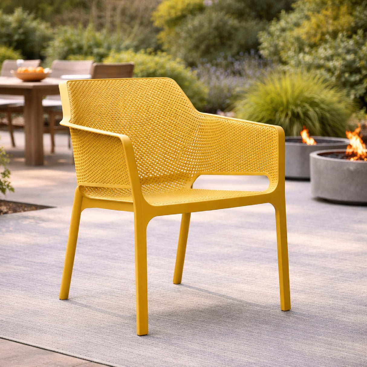 Outdoor Perforated Cushioned Armchair | Oroa.com