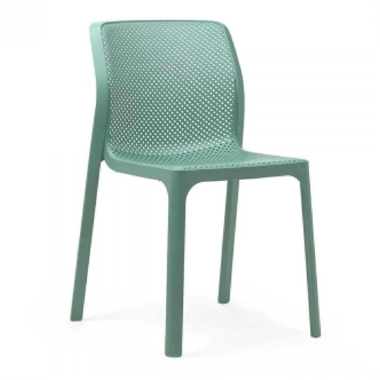 Perforated Monobloc Outdoor Dining Chair | Oroa.com