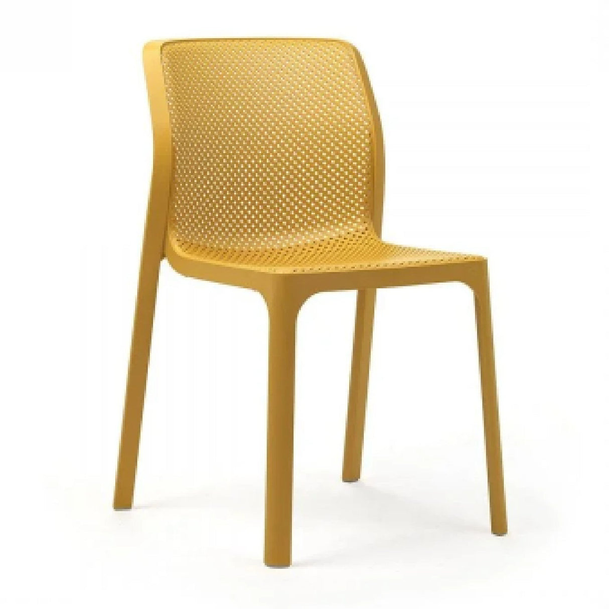 Perforated Monobloc Outdoor Dining Chair | Oroa.com
