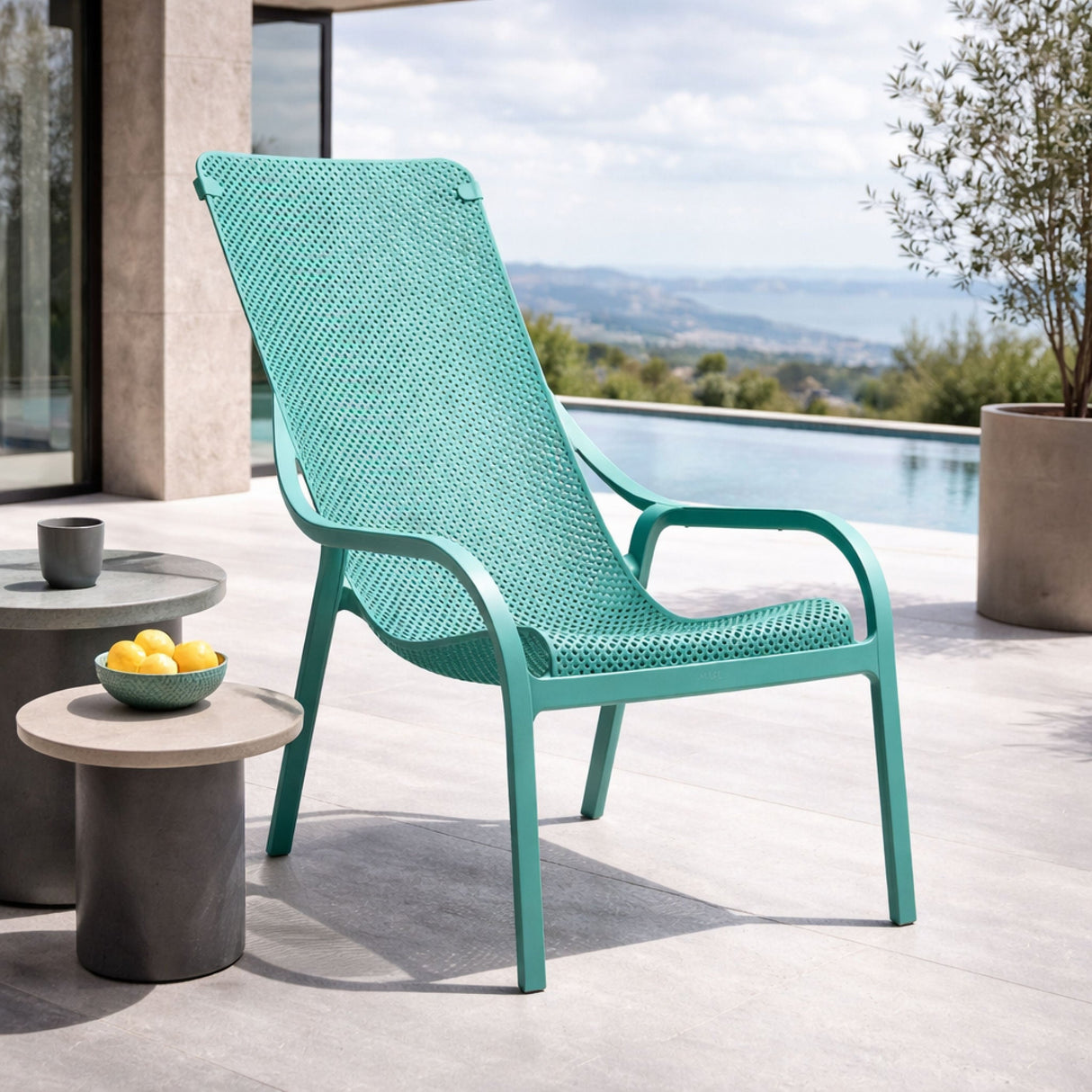 Perforated Outdoor Lounge Chair | Oroa.com