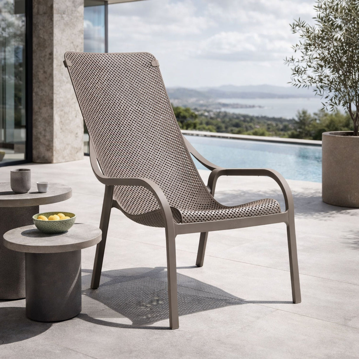 Perforated Outdoor Lounge Chair | Oroa.com