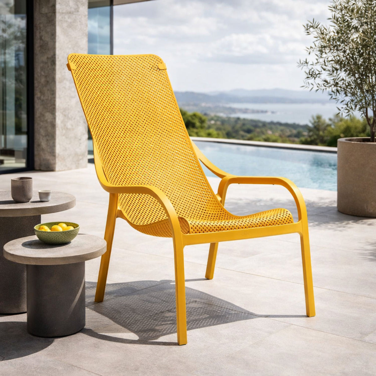 Perforated Outdoor Lounge Chair | Oroa.com