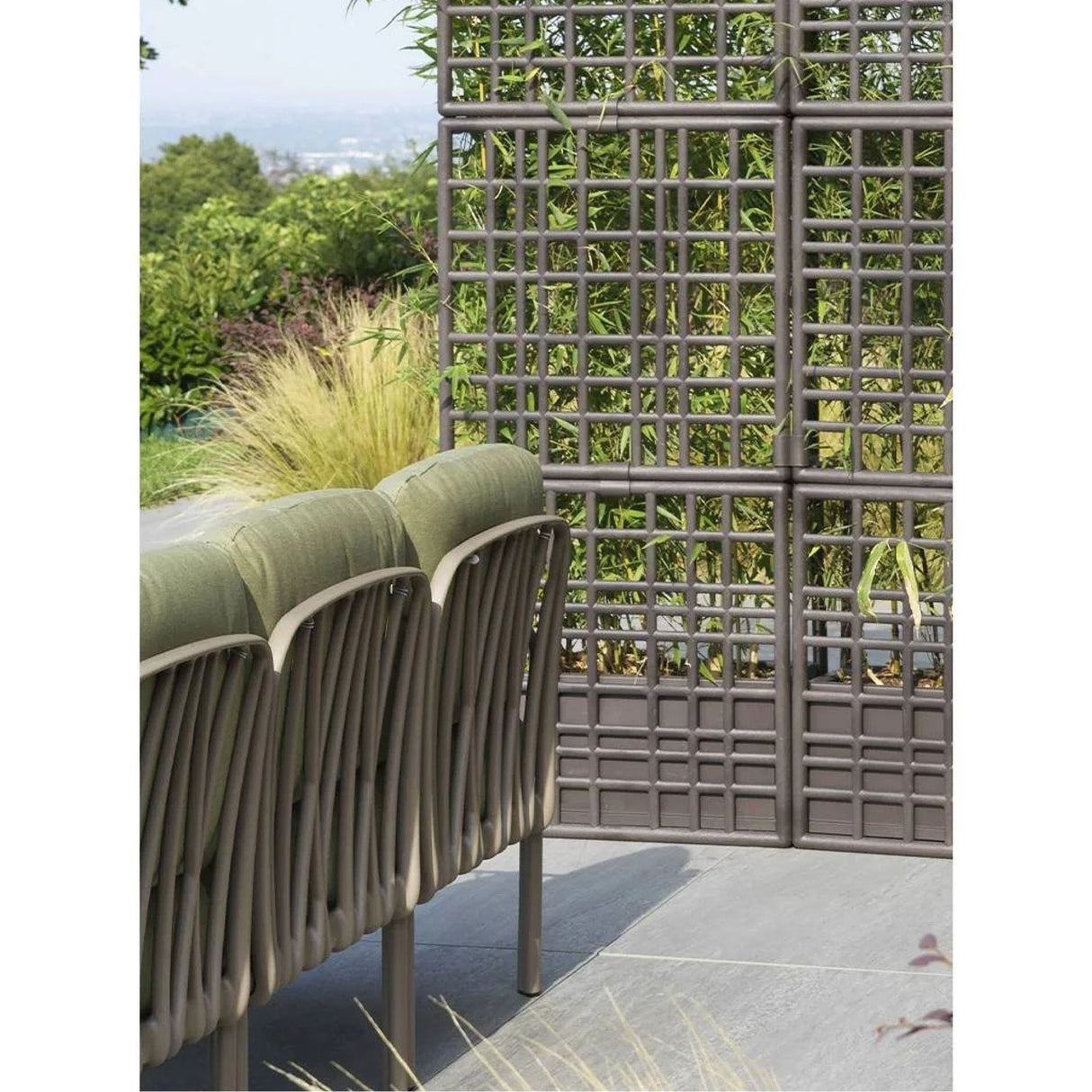 Regenerated Fiberglass Outdoor Wall Partition | Oroa.com