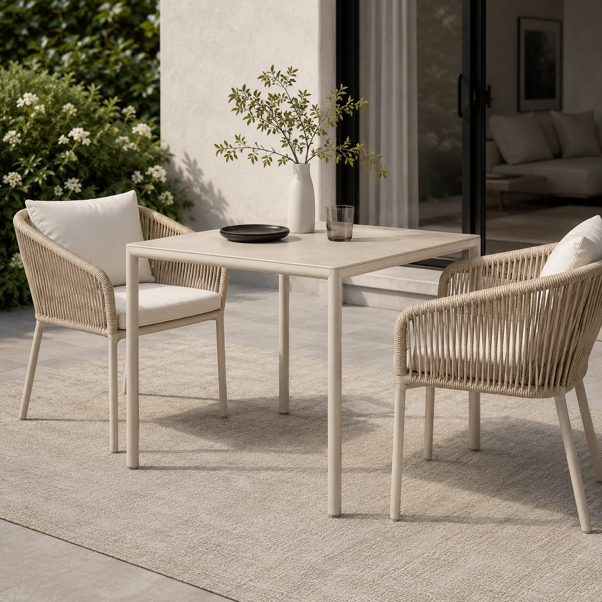 Aluminum Adjustable Outdoor Dining Table | Oroa.com