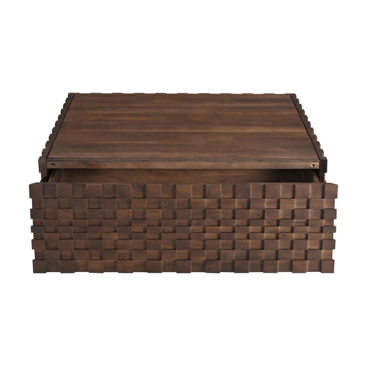 Modern European furniture - Acacia Storage Coffee Table - www.oroa.com | Oroa.com