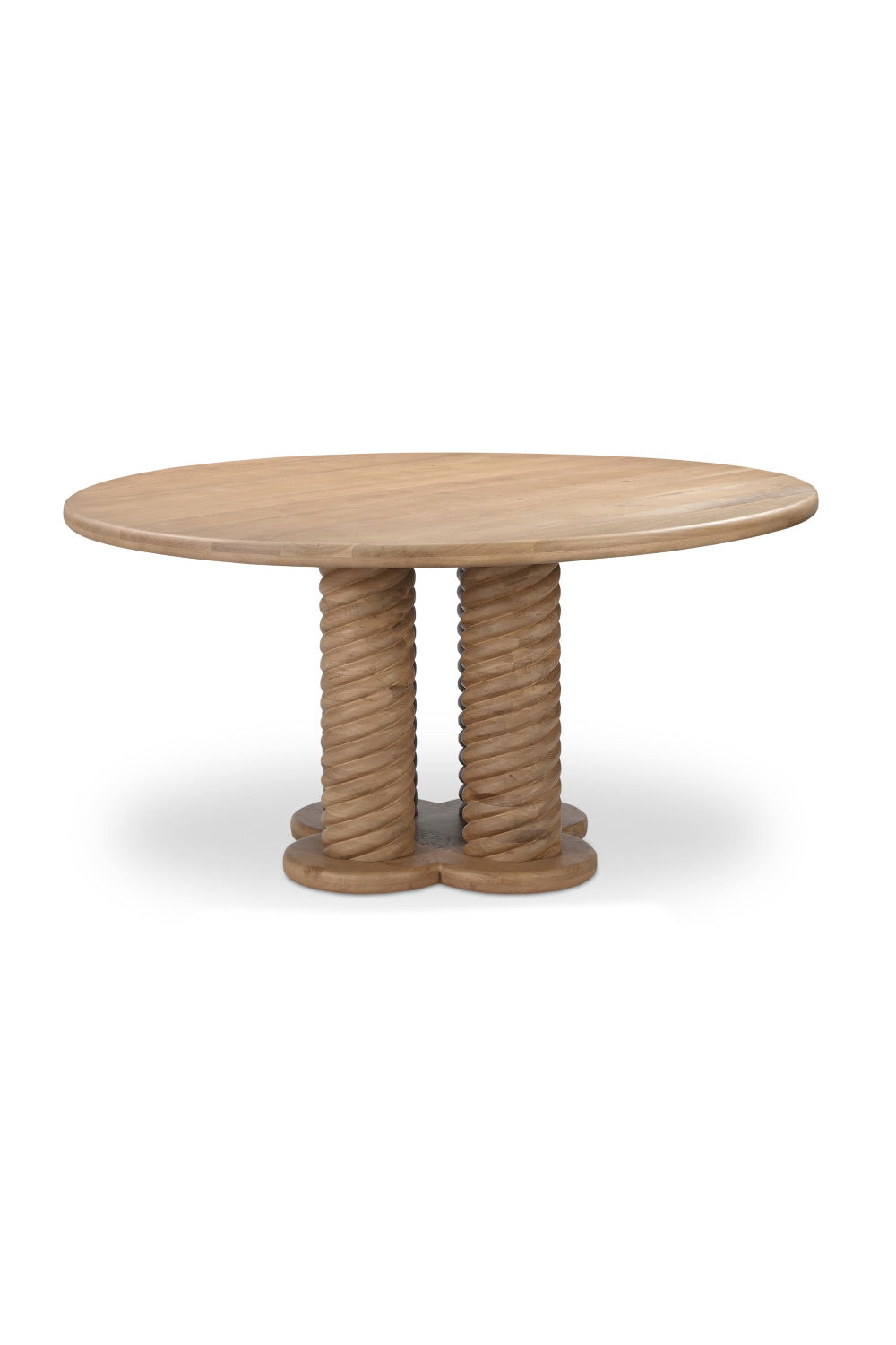 Modern European furniture - Oak Turned-Leg Dining Table - www.oroa.com | Oroa.com
