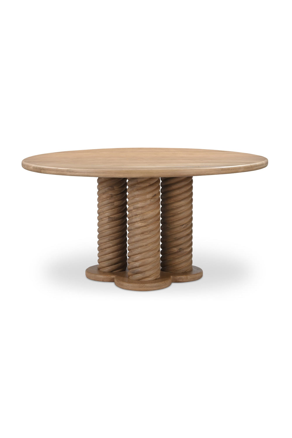 Modern European furniture - Oak Turned-Leg Dining Table - www.oroa.com | Oroa.com