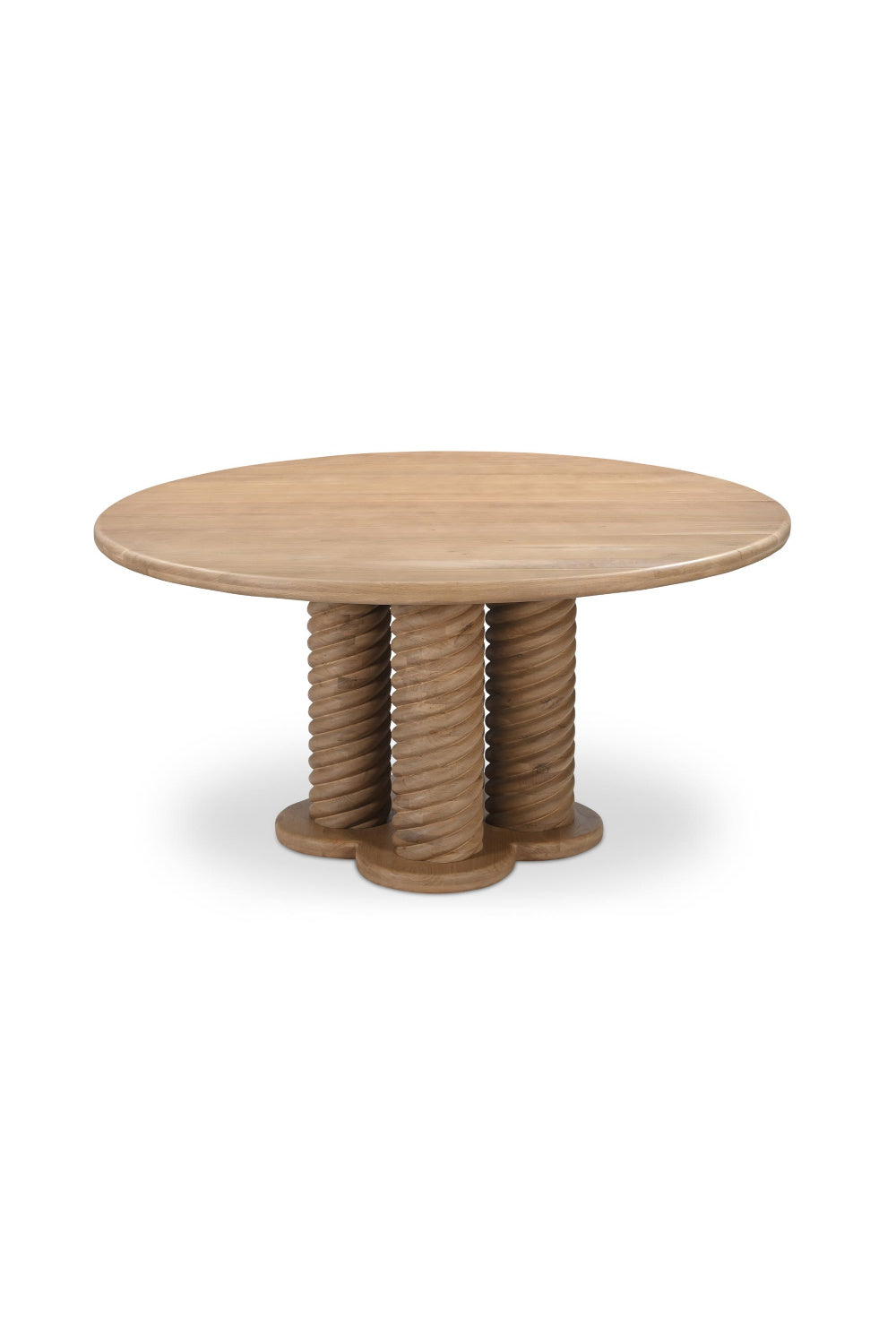 Modern European furniture - Oak Turned-Leg Dining Table - www.oroa.com | Oroa.com