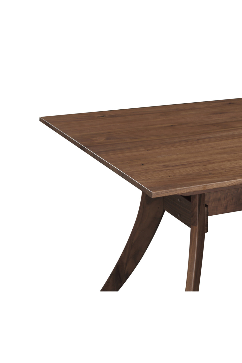 Modern European furniture - Walnut Rectangular Dining Table - www.oroa.com | Oroa.com