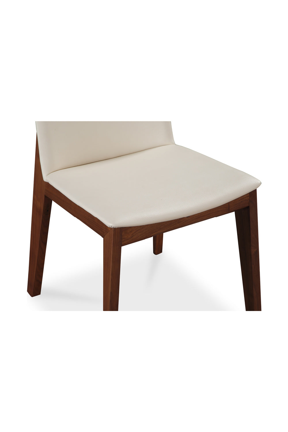 Modern European furniture - American Walnut Framed Dining Chairs (2) - www.oroa.com | Oroa.com