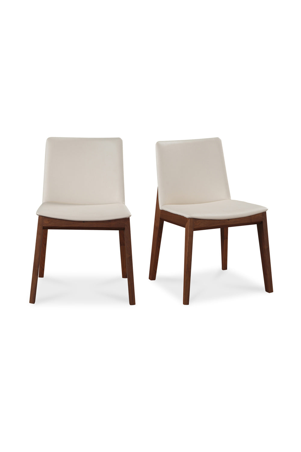Modern European furniture - American Walnut Framed Dining Chairs (2) - www.oroa.com | Oroa.com