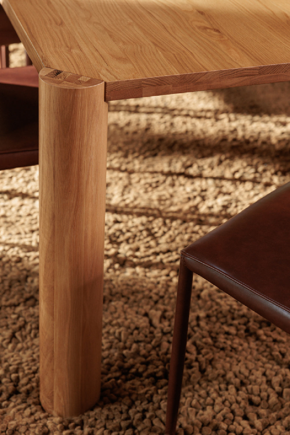Modern European furniture - Natural Oak Dining Table - www.oroa.com | Oroa.com
