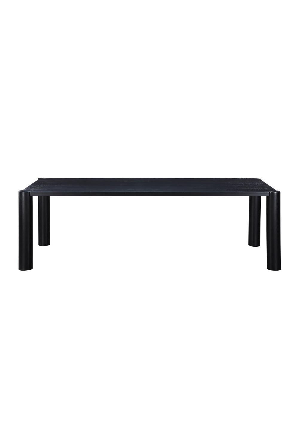 Modern European furniture - Black Oak Dining Table - www.oroa.com | Oroa.com