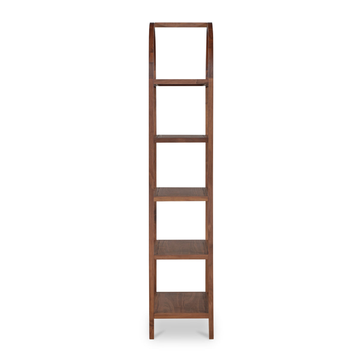 Modern European furniture - Solid Walnut Arched Bookcase - www.oroa.com | Oroa.com