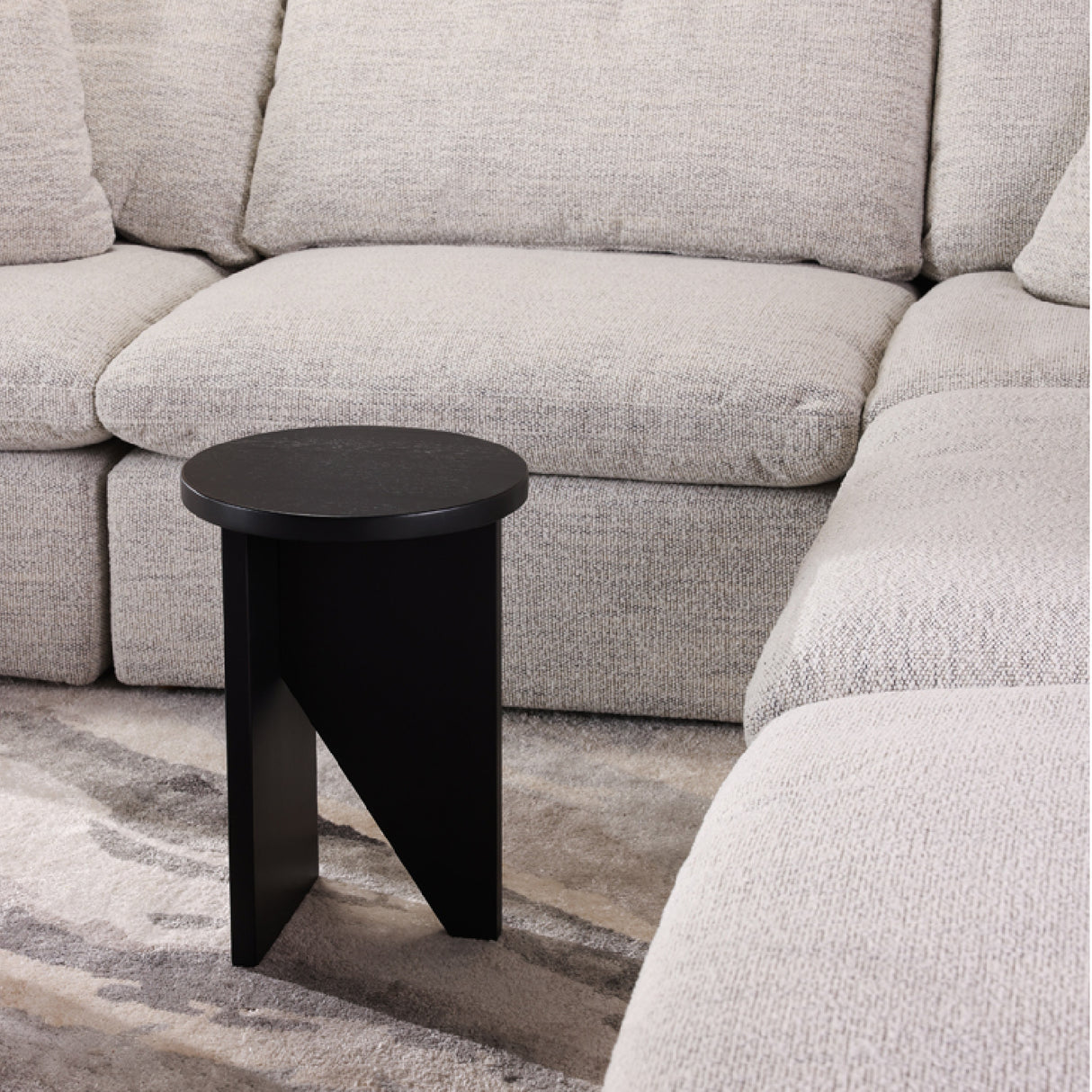 Modern European furniture - Wooden Cross-Base Accent Table - www.oroa.com | Oroa.com