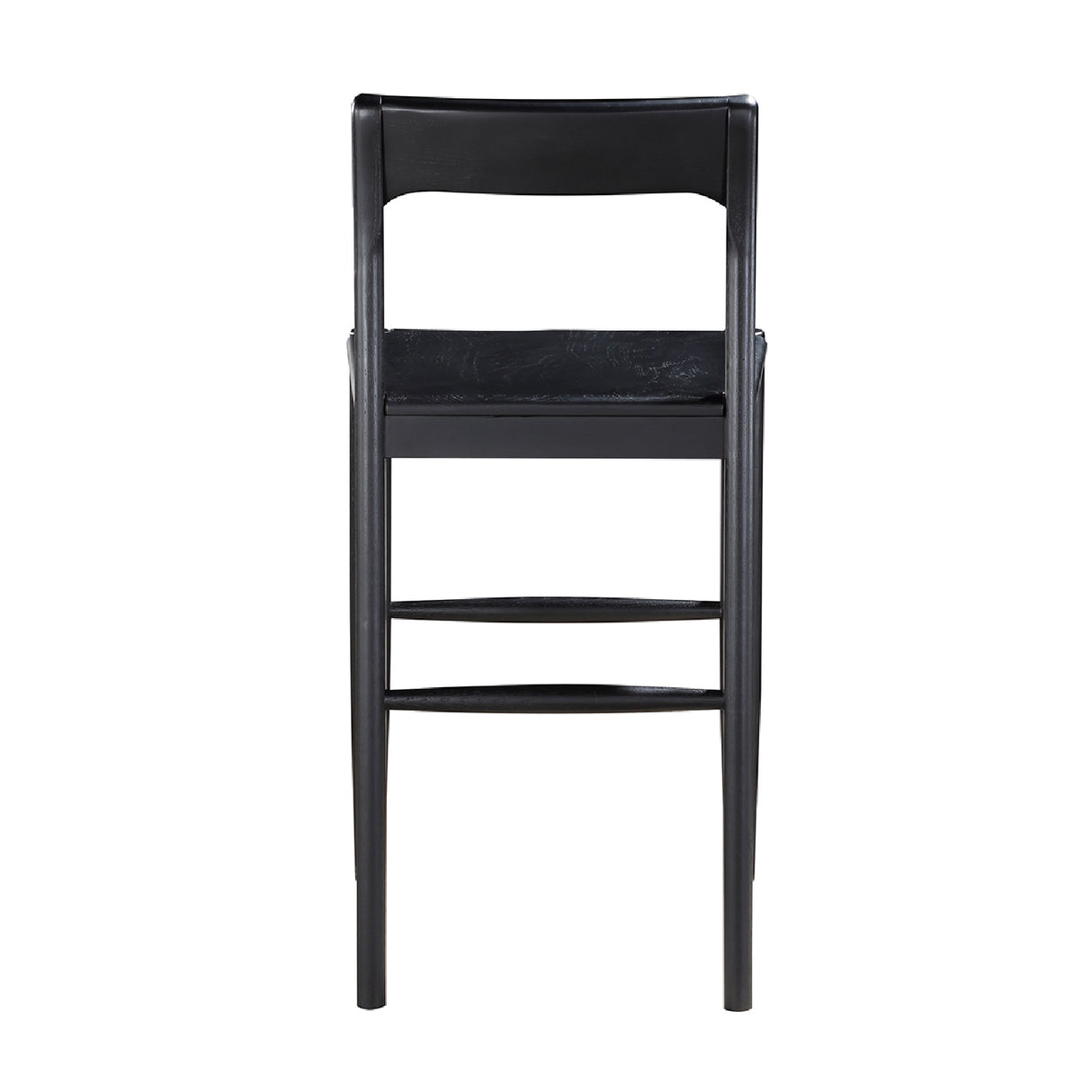 Modern European furniture - Solid Wood Open-Back Counter Stool - www.oroa.com | Oroa.com