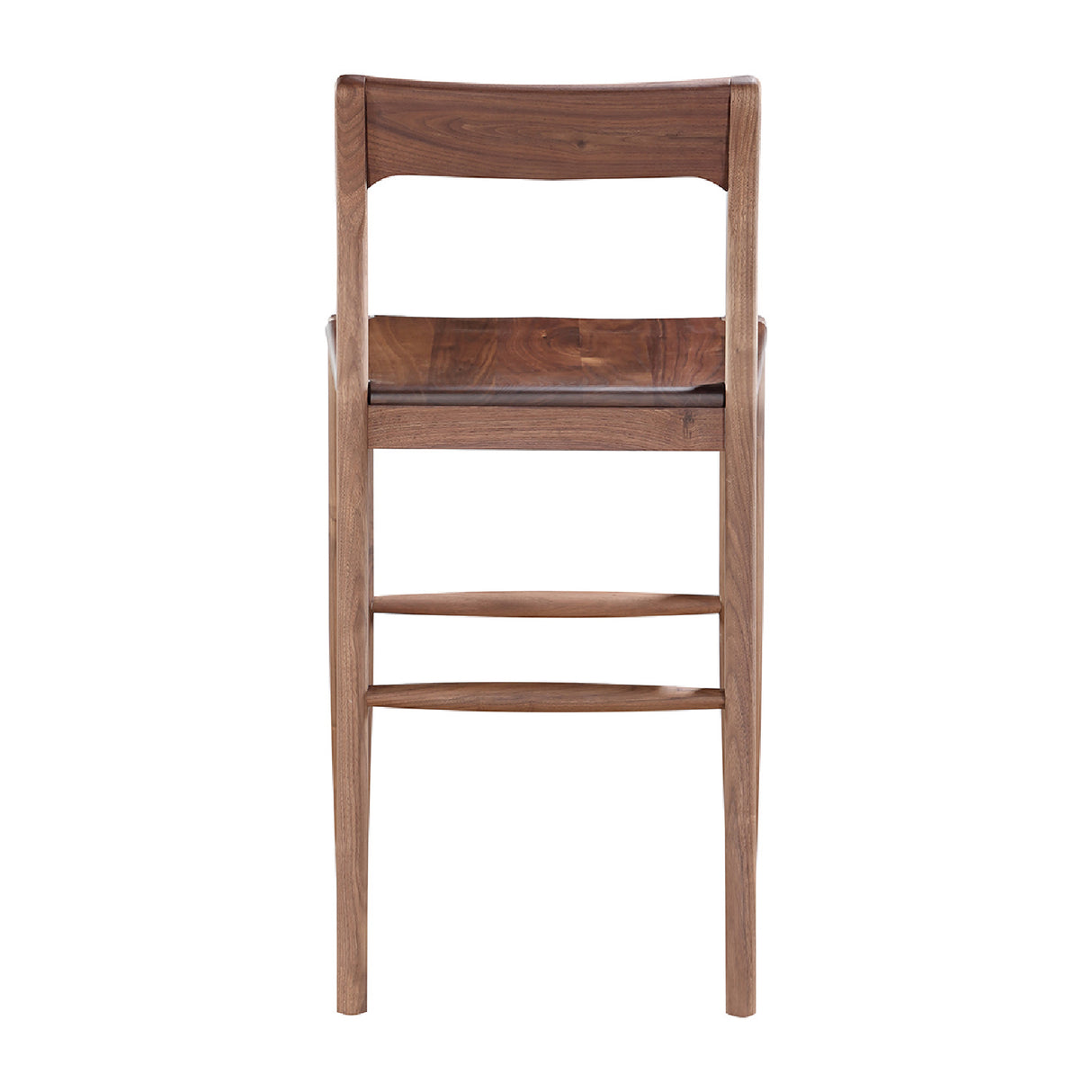 Modern European furniture - Solid Wood Open-Back Counter Stool - www.oroa.com | Oroa.com