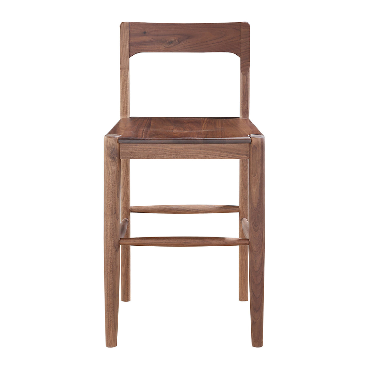 Modern European furniture - Solid Wood Open-Back Counter Stool - www.oroa.com | Oroa.com