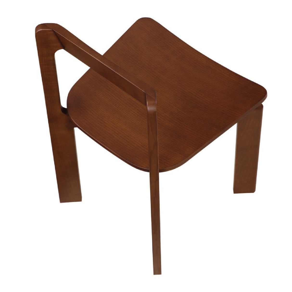 Modern European furniture - Brown Wooden Dining Chairs (2) - www.oroa.com | Oroa.com