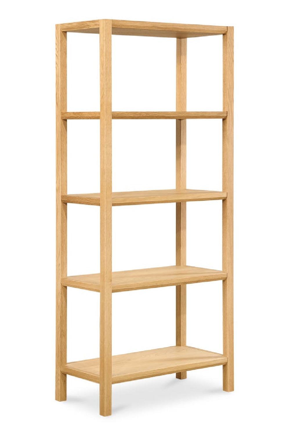 Modern European furniture - Oak Veneer Wood Bookcase - www.oroa.com | Oroa.com