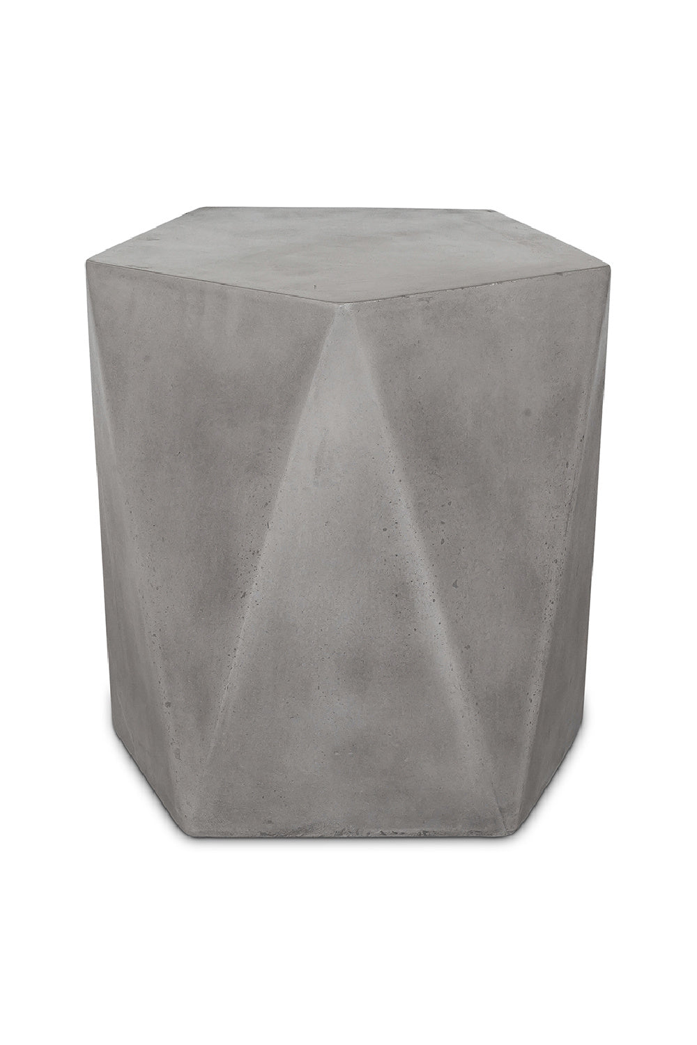 Modern European furniture - Gray Outdoor Concrete Stool - www.oroa.com | Oroa.com