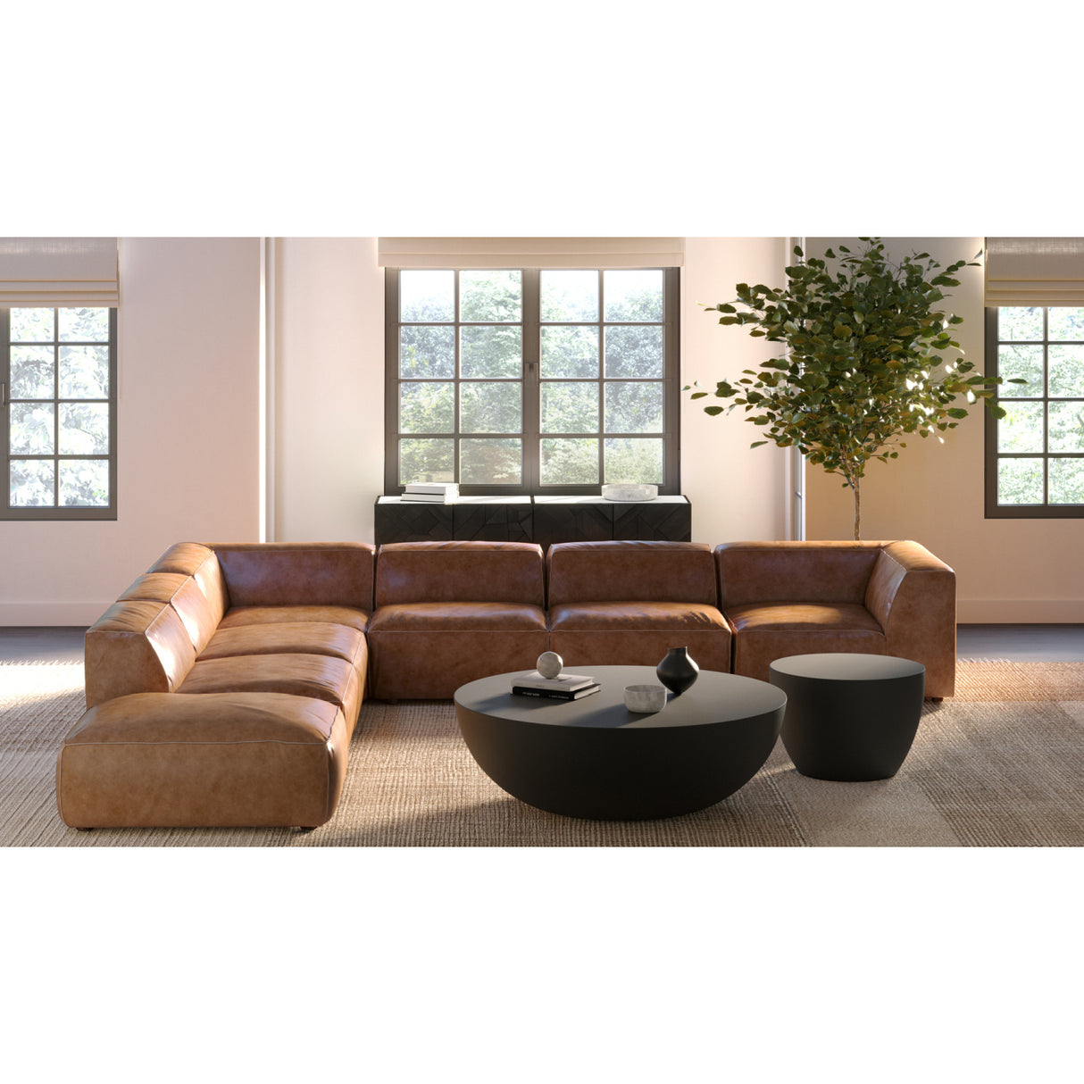 Modern European furniture - Round Indoor/Outdoor Side Table - www.oroa.com | Oroa.com