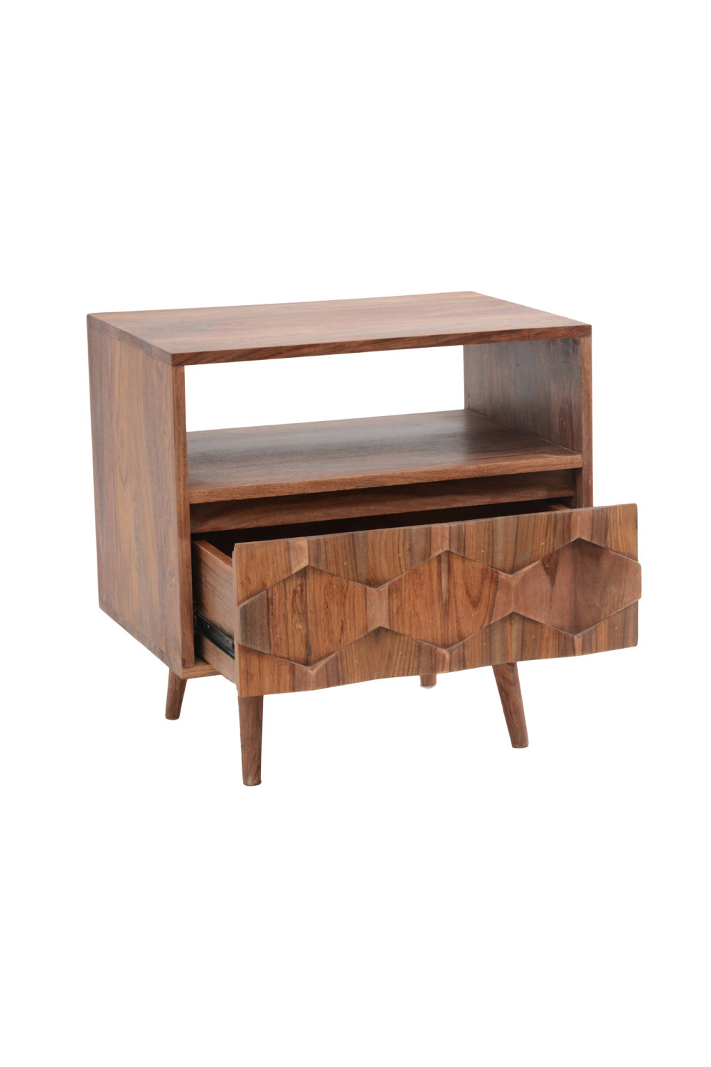Modern European furniture - Natural Wood Nightstand - www.oroa.com | Oroa.com