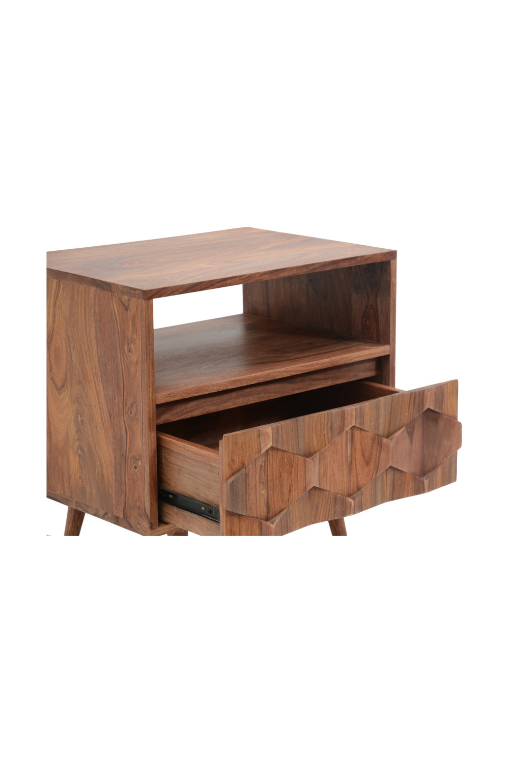 Modern European furniture - Natural Wood Nightstand - www.oroa.com | Oroa.com