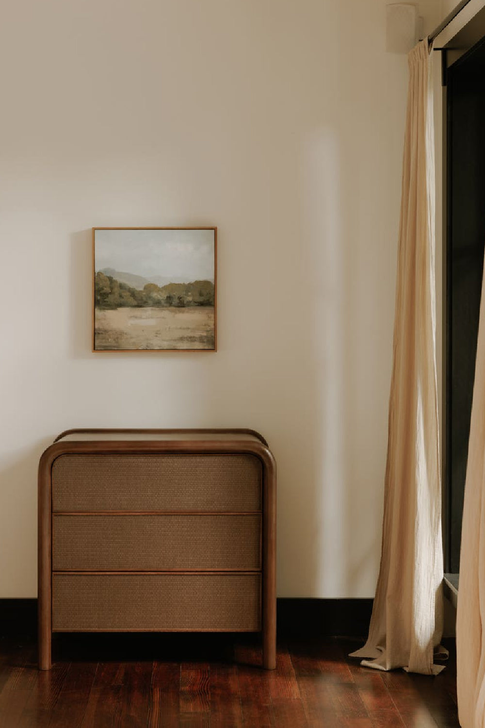 Tatami Mat 3-Drawer Nightstand | Oroa.com