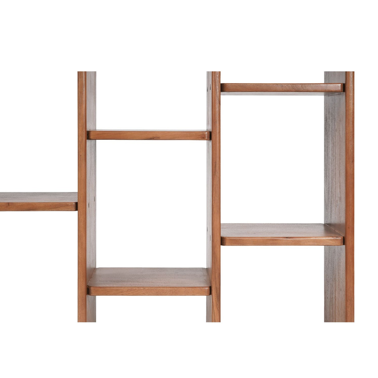 Modern European furniture - Solid Acacia 12-Shelf Bookcase - www.oroa.com | Oroa.com