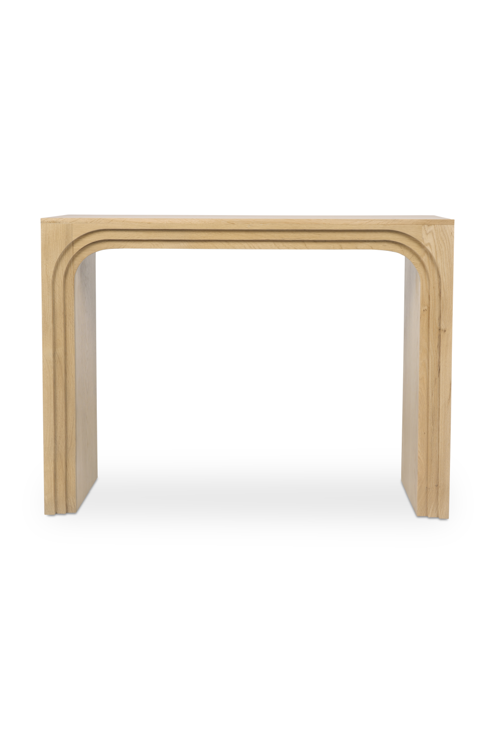 Modern European furniture - Solid Oak Arched Console Table - www.oroa.com | Oroa.com