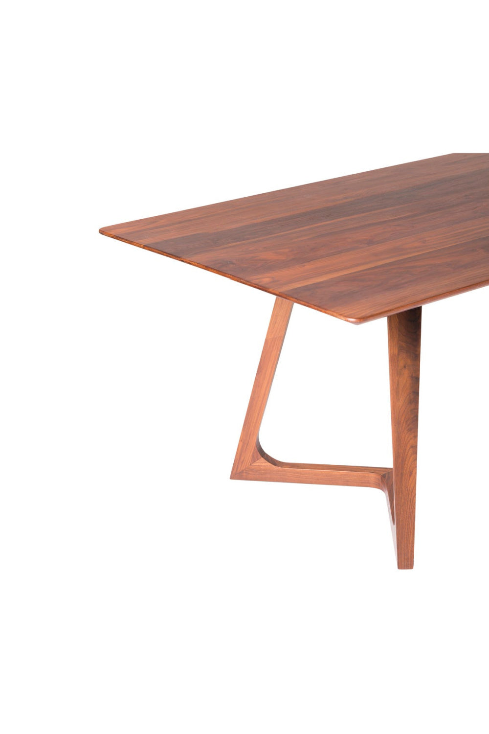 Modern European furniture - Solid Walnut Rectangular Dining Table - www.oroa.com | Oroa.com