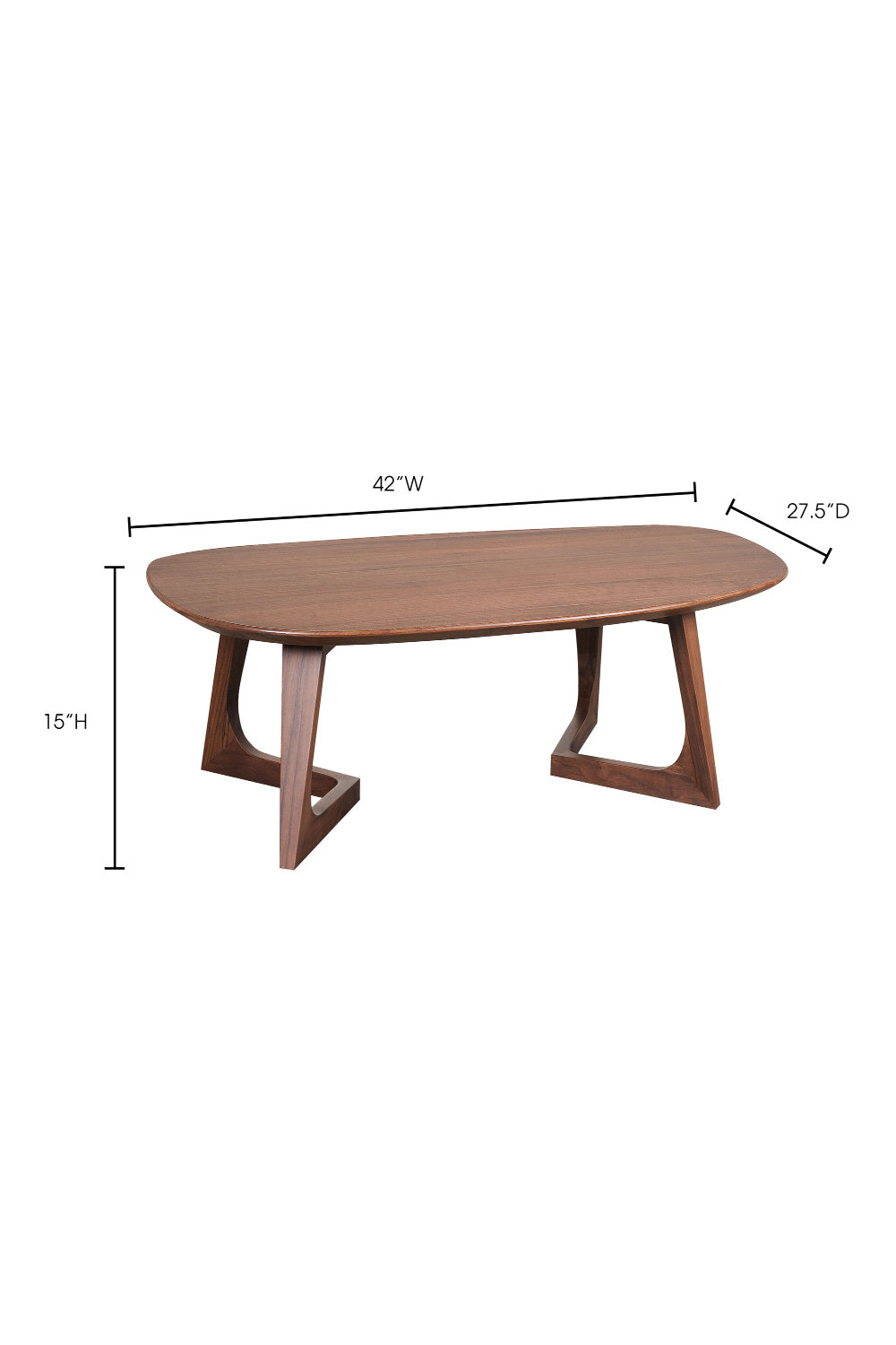 Modern European furniture - Sculptural Base Coffee Table - www.oroa.com | Oroa.com