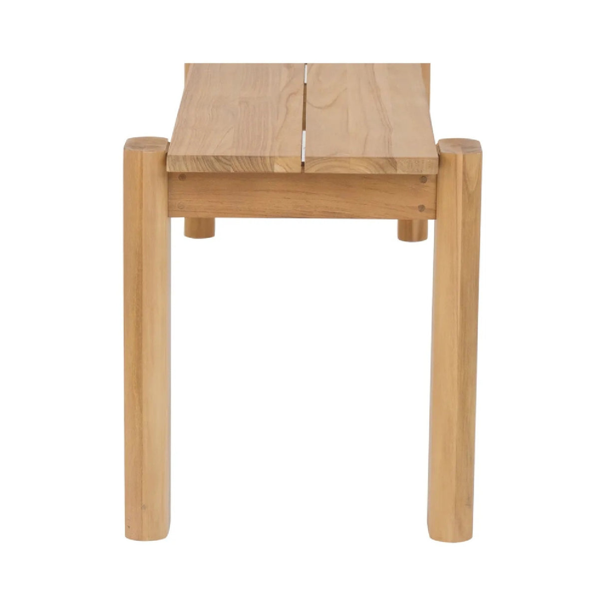 Modern European furniture - Natural Teak Outdoor Dining Bench - www.oroa.com | Oroa.com