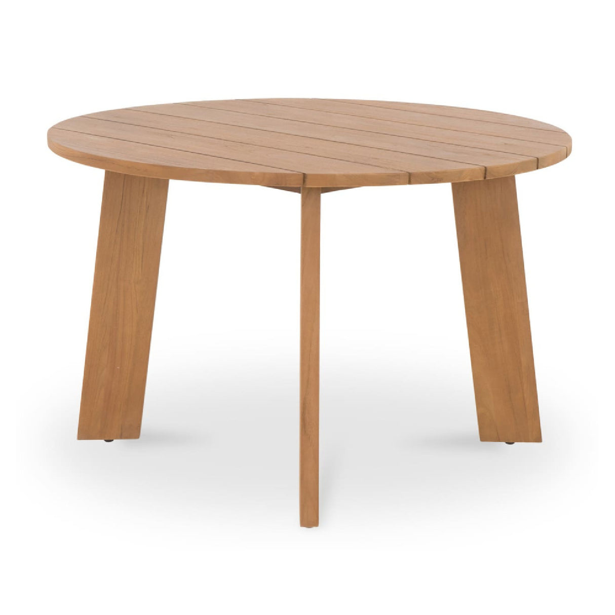 Modern European furniture - Slatted Teak Outdoor Dining Table - www.oroa.com | Oroa.com