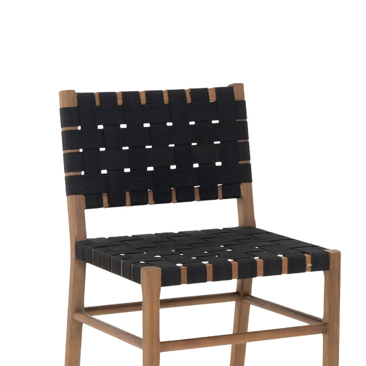 Modern European furniture - Black Woven Outdoor Dining Chair - www.oroa.com | Oroa.com