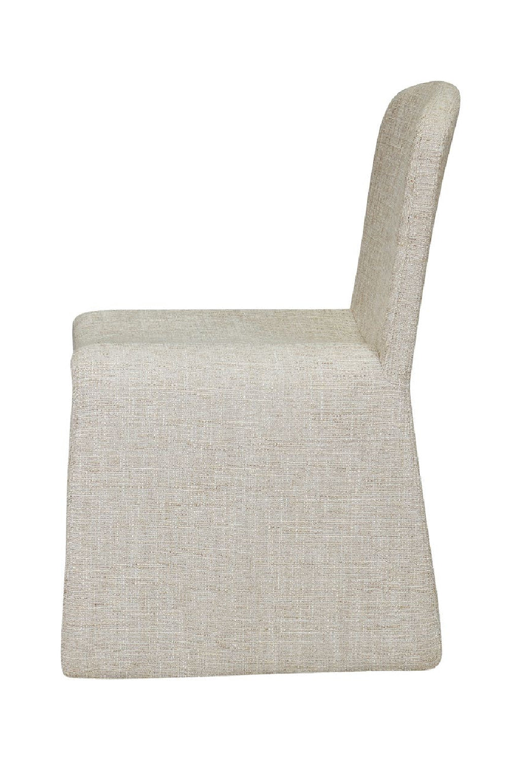 Modern European furniture - Beige Monolithic Dining Chair - www.oroa.com | Oroa.com