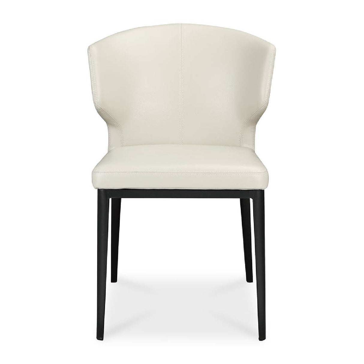 Modern European furniture - Vegan Leather Dining Chair Set (2) - www.oroa.com | Oroa.com