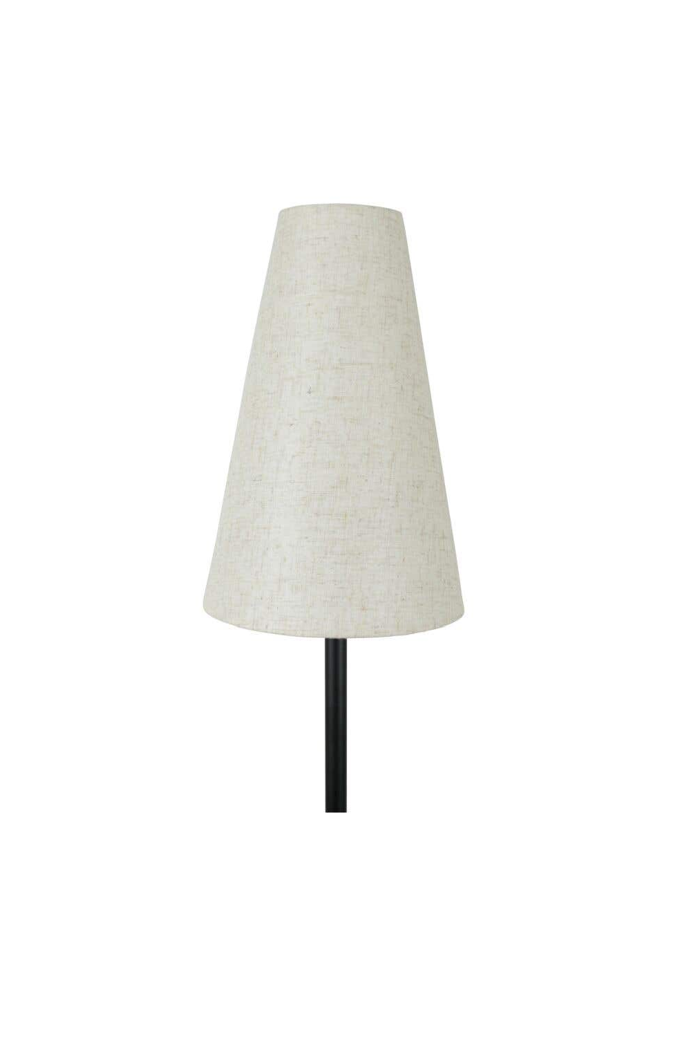 Modern European furniture - White Linen Shade Floor Lamp - www.oroa.com | Oroa.com