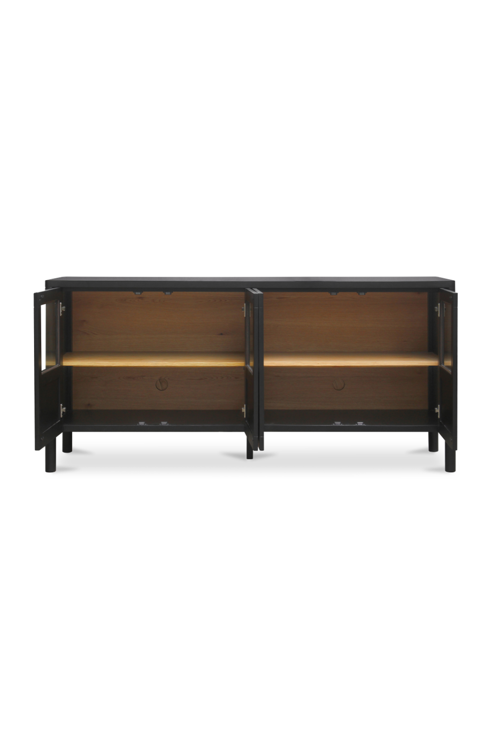 Modern European furniture - Solid Pine 4-Door Sideboard - www.oroa.com | Oroa.com